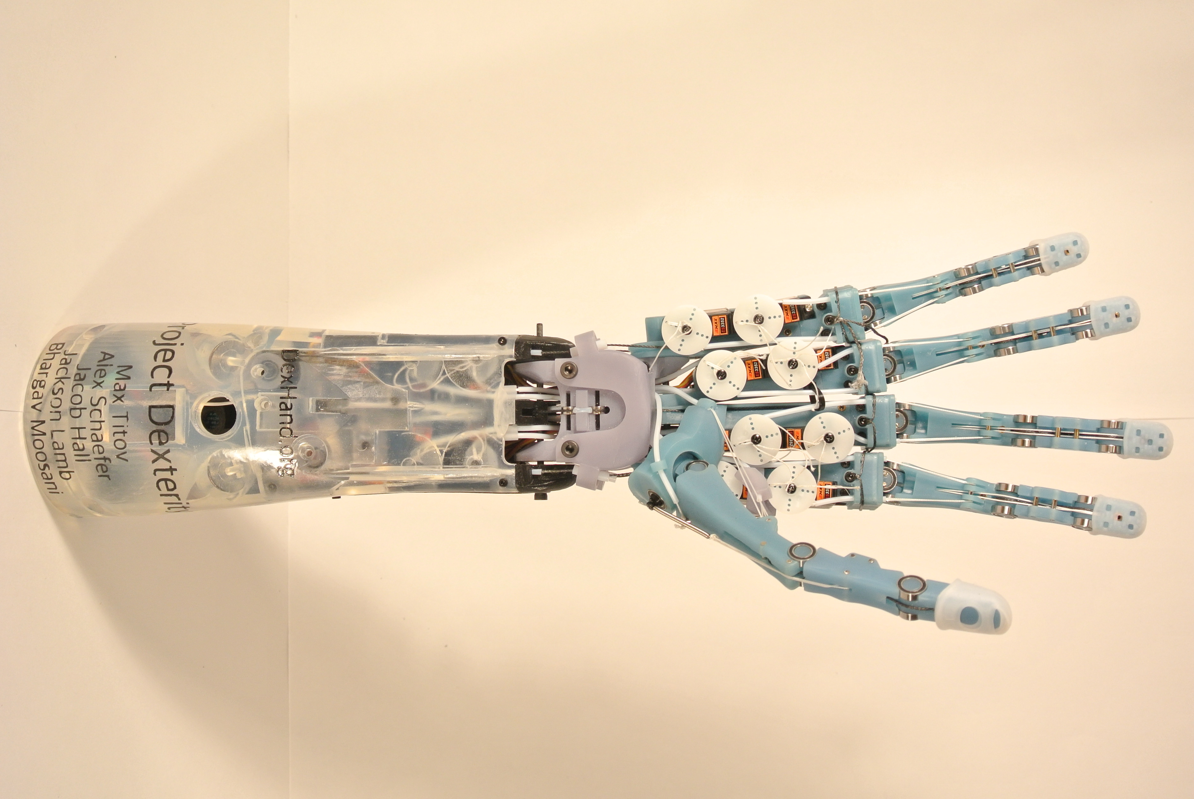 A 1X humanoid hand.